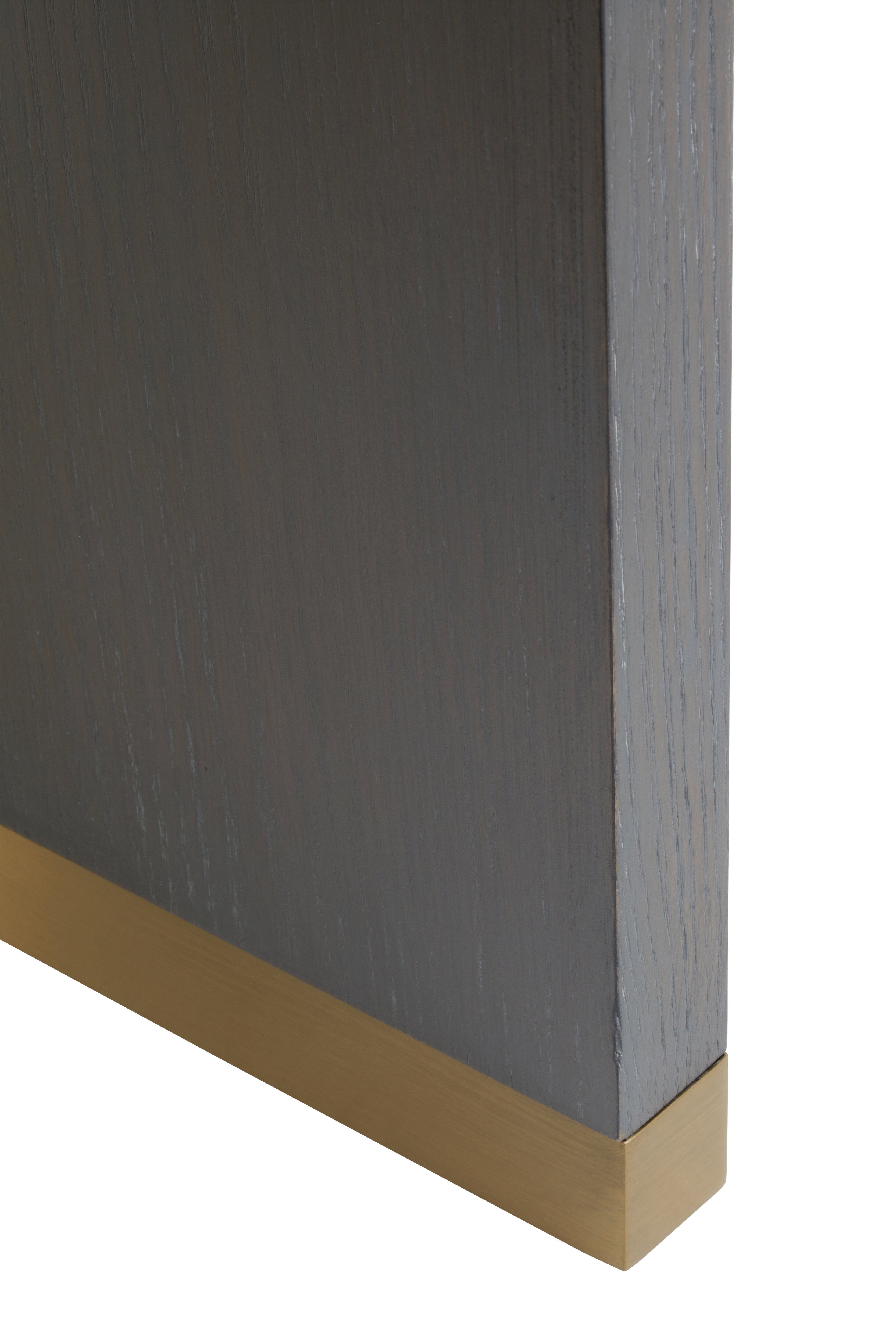 Torcino Grey Faux Shagreen Side Table